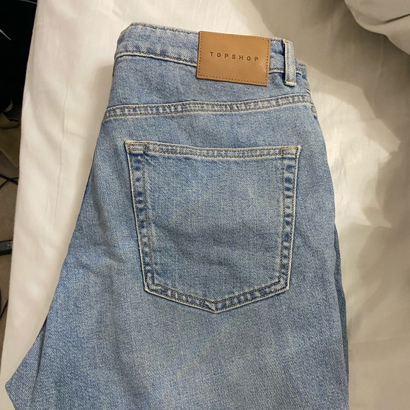 NWT topshop premium mom jeans in bleach wash - Picture 3 of 16